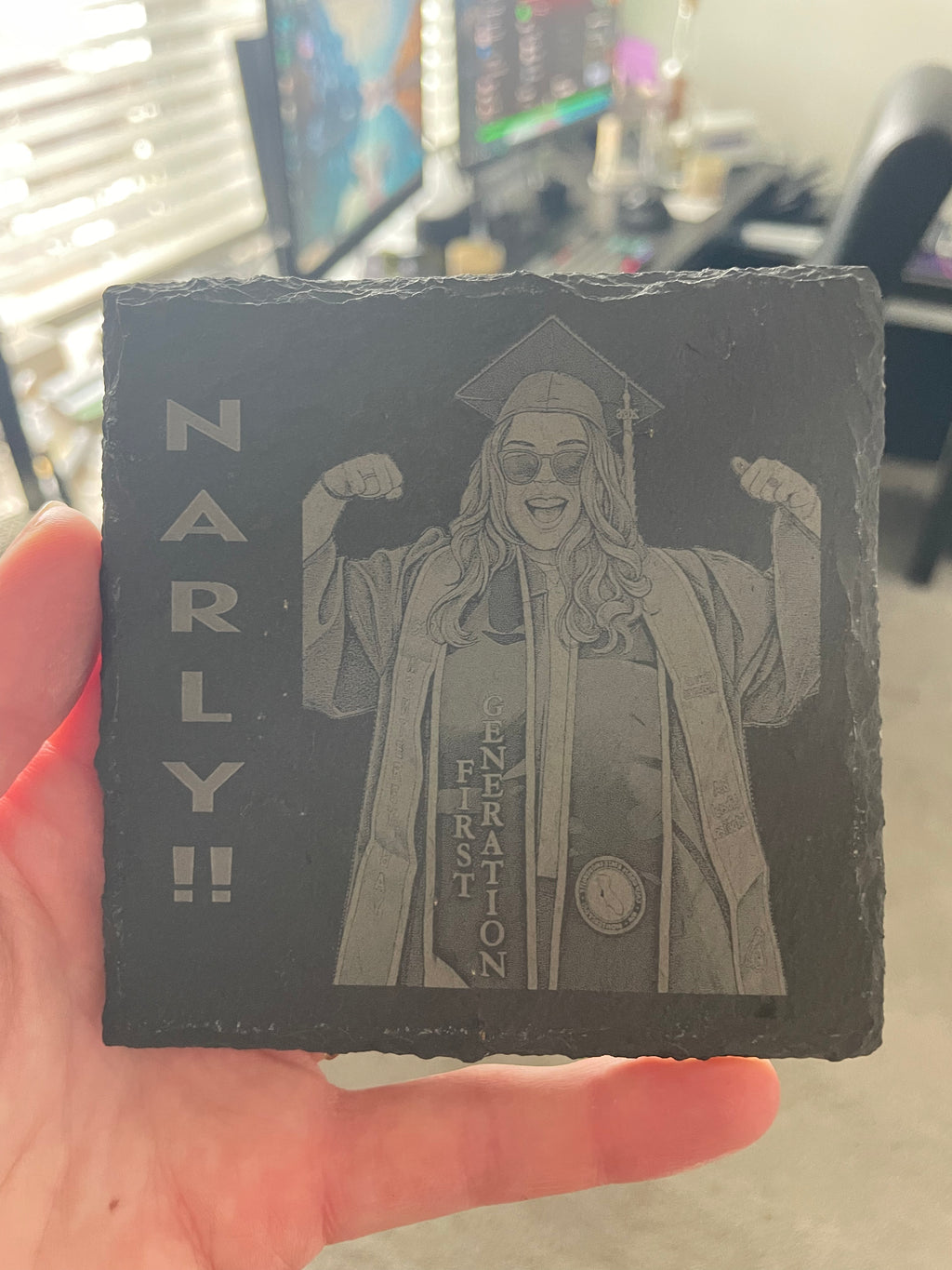 Engraved Coaster Set (Set of 4) – Personalized